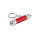 RE-LERGAN. Schlüsselanhänger aus Aluminium (92% recycelt) mit 3-Licht-LED-Taschenlampe - 95092-105 - variant 