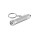 RE-LERGAN. Schlüsselanhänger aus Aluminium (92% recycelt) mit 3-Licht-LED-Taschenlampe - 95092-127 - variant 