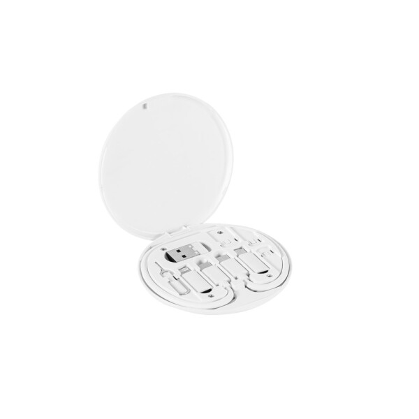 SYSTROM. Superschnelles Ladekabel und Adapter-Set aus Recyceltes ABS (100% rABS)