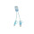 BERNERS. Superschnelles 6-in-1-USB-Kabel aus recyceltem PET (100% rPET)