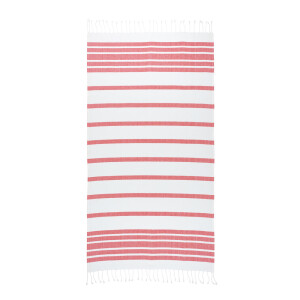 SARDENHA. Strandtuch aus Baumwolle (70% recycelt) und Polyester (30% recycelt) (180 g/m²) - Reklamnepredmety