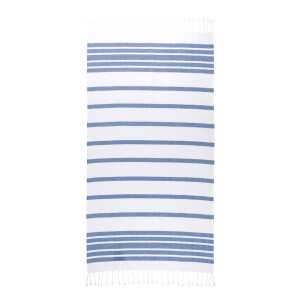 SARDENHA. Strandtuch aus Baumwolle (70% recycelt) und Polyester (30% recycelt) (180 g/m²) - Reklamnepredmety