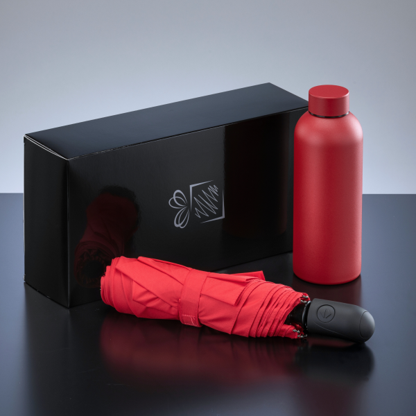 ACTIVE SET: THERMALWASSERFLASCHE UND AUTOMATIKSCHIRM