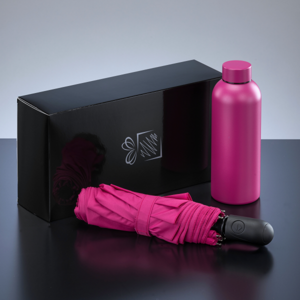 ACTIVE SET: THERMALWASSERFLASCHE UND AUTOMATIKSCHIRM