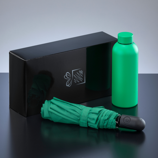 ACTIVE SET: THERMALWASSERFLASCHE UND AUTOMATIKSCHIRM