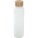 Lume Flasche, 500 ml, aus mattiertem Kalk-Soda-Glas mit Bambusdeckel - 10083001 - variant PF 10083001
