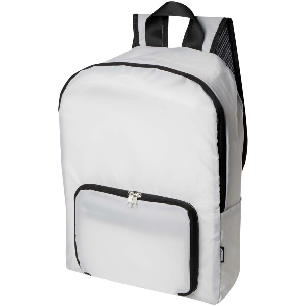 EcoFold faltbarer Rucksack aus RPET mit einem Fassungsvermögen von 15 l