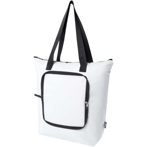 EcoFold faltbare Einkaufskühltasche aus RPET-Material, 15 l Fassungsvermögen