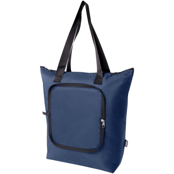 EcoFold faltbare Einkaufskühltasche aus RPET-Material, 15 l Fassungsvermögen