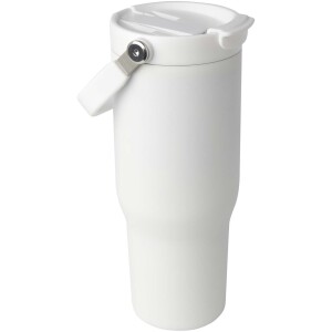 Bronx 900 ml Vakuum- und Kupfer-Isolierbecher aus RCS-zertifiziertem recyceltem Edelstahl mit Deckel mit Doppelfunktion - Reklamnepredmety