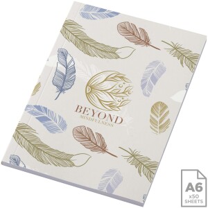 Novella Austen A6 Softcover-Notizbuch – 50 Blatt - Reklamnepredmety