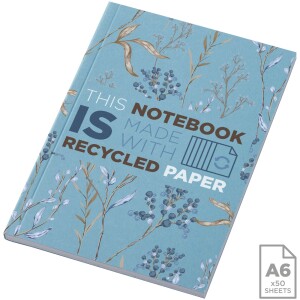 Recyceltes A6 Novella Austen Softcover-Notizbuch – 50 Blatt - Reklamnepredmety