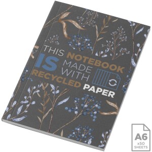 Recyceltes A6 Novella Austen Softcover-Notizbuch – 50 Blatt - Reklamnepredmety