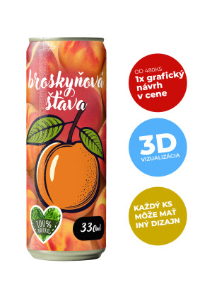 100% Fruchtsaft 330 ml - Reklamnepredmety