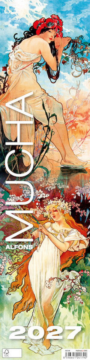 Kalendár Alfons Mucha - viazanka