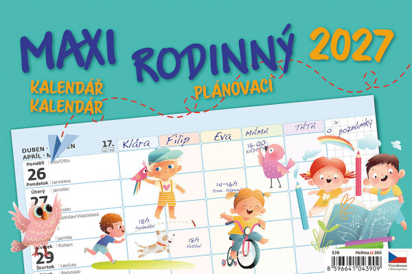Kalender MAXI FAMILY Planungskalender