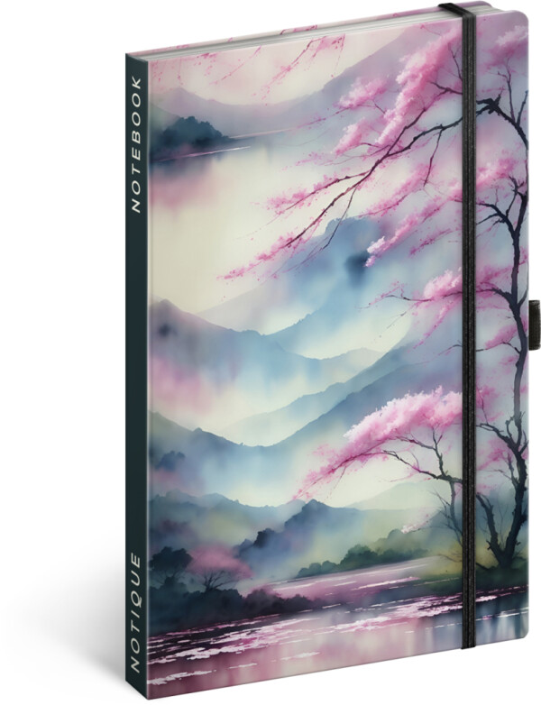 NOTIQUE Notizen Sakura, liniert, 13 x 21 cm