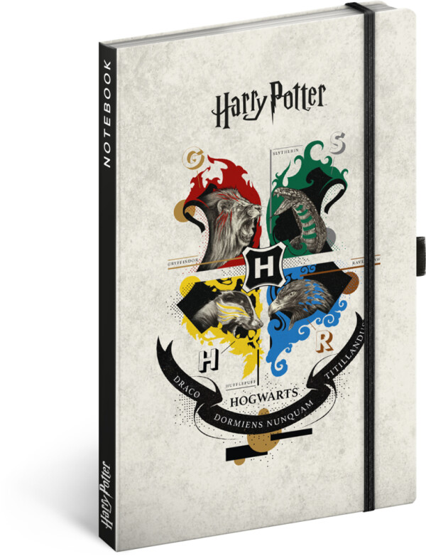 NOTIQUE Notizen Harry Potter, liniert, 13 x 21 cm