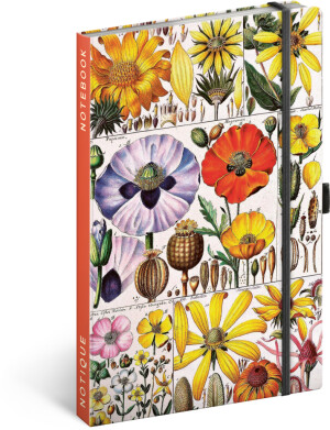 NOTIQUE Notes Herbarium von Kateřina Winterová, gepunktet, 13 x 21 cm - Reklamnepredmety