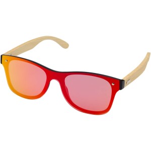 Hellbraune Sonnenbrille mit Bambusbügeln - Reklamnepredmety