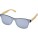 Hellbraune Sonnenbrille mit Bambusbügeln - 12705081 - variant PF 12705081