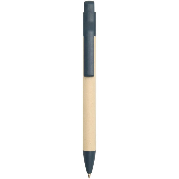 Liliana Kugelschreiber aus Zuckerrohrpapier (blaue Tinte)