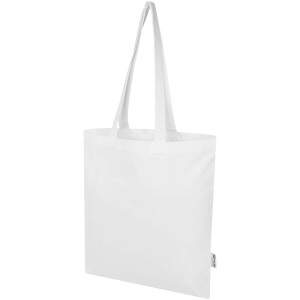 Madras Blend shopping bag made of GRS recycled cotton with a weight of 140 g/m² and a volume of 7 l - Reklamnepredmety