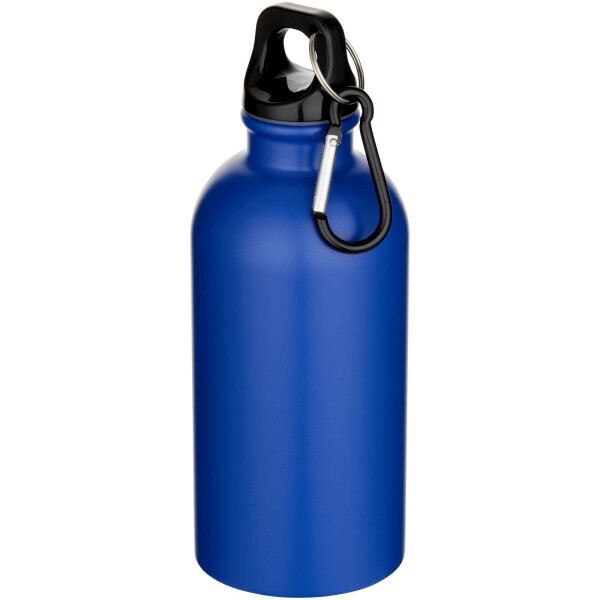 400 ml Oregon einwandige Edelstahl-Wasserflasche mit RCS-Zertifizierung, Karabiner und mattem Finish