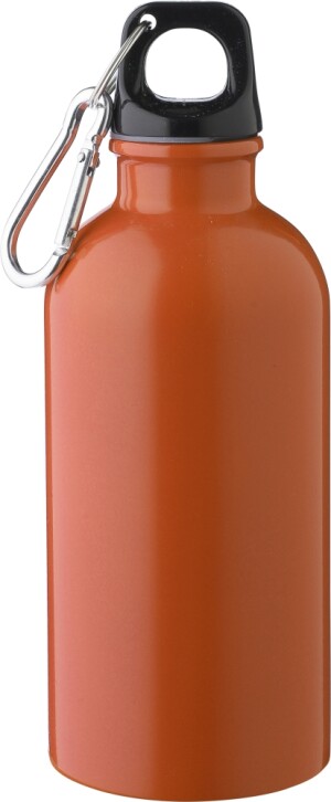 Recycled stainless steel single walled bottle (400 ml) - Reklamnepredmety