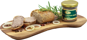 Wildfleischpastete mit Zwiebeln - Reklamnepredmety