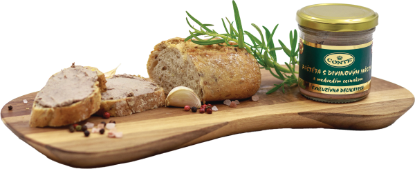 Wildfleischpastete mit Bärlauch