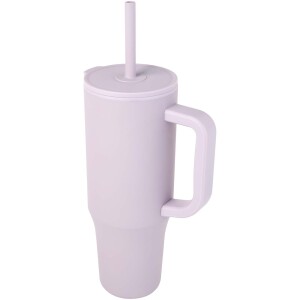 900 ml Brady Thermosbecher mit RCS-Zertifizierung und Silikon-Strohhalm - Reklamnepredmety