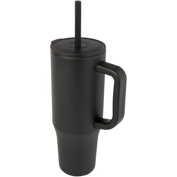 900 ml Brady Thermosbecher mit RCS-Zertifizierung und Silikon-Strohhalm