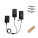 BERTOZZI. Superschnelles 6-in-1-USB-Kabel aus recyceltem Aluminium (20 %) und recyceltem PET (4 %)