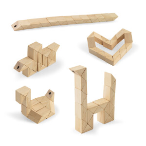 THINKO. Holzpuzzle bestehend aus 24 Teilen - Reklamnepredmety