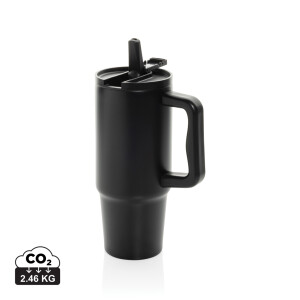 Auslaufsicherer Trinkbecher aus recyceltem Edelstahl, 900 ml - Reklamnepredmety