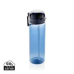 SipnLock RCS RPET Wasserflasche 800 ml, auslaufsicher. - Reklamnepredmety