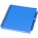 Niove-Set aus recyceltem Kunststoff mit Softcover-Notizbuch und Kugelschreiber (blaue Tinte) - 10629852 - variant PF 10629852