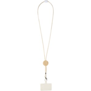 Adhab Smartphone-Lanyard mit Bambusdetails - Reklamnepredmety