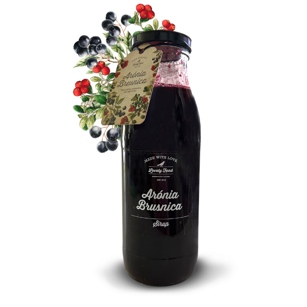Aroniasirup mit Cranberry 500 ml