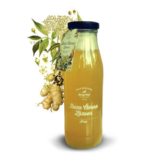 Holunderbeerensirup mit Ingwer 500 ml - Reklamnepredmety