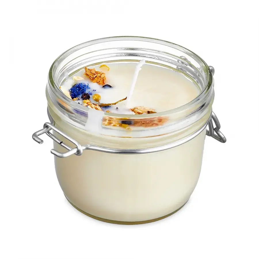 Für gute Laune – Aromatherapie Sojakerze - Reklamnepredmety