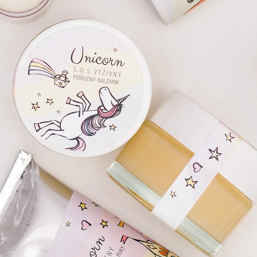 Unicorn von Soaphoria – SOS Natürlicher Pflegebalsam - Reklamnepredmety