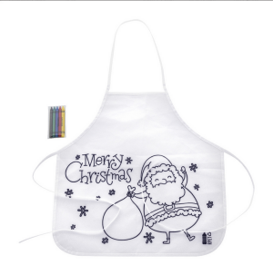 Julfar Cook Weihnachtsschürze für Kinder zum Ausmalen - Reklamnepredmety
