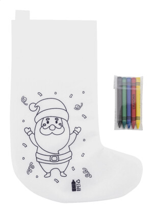 Julfar Geschenk Weihnachtsstrumpf zum Ausmalen - Reklamnepredmety