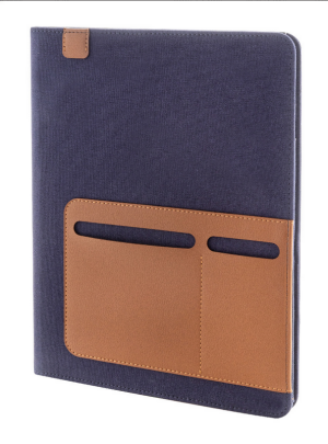 Caputo A4 Dokumentenmappe aus recyceltem Canvas