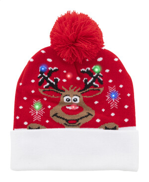 Norrsken Weihnachts-LED-Wintermütze, Weihnachtsmann - Reklamnepredmety