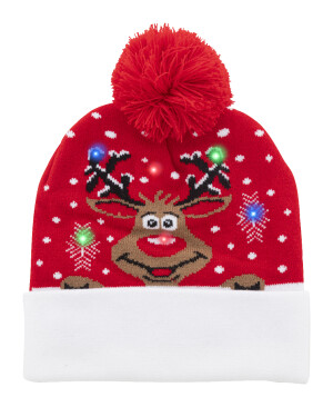 Norrsken Weihnachts-LED-Wintermütze, Weihnachtsmann - Reklamnepredmety
