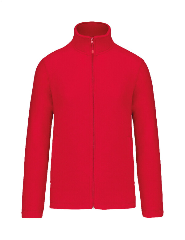 KA9102 Fleecejacke mit durchgehendem Reißverschluss