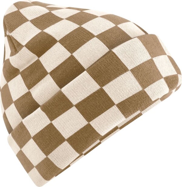 Strickmütze "Checkerboard"
